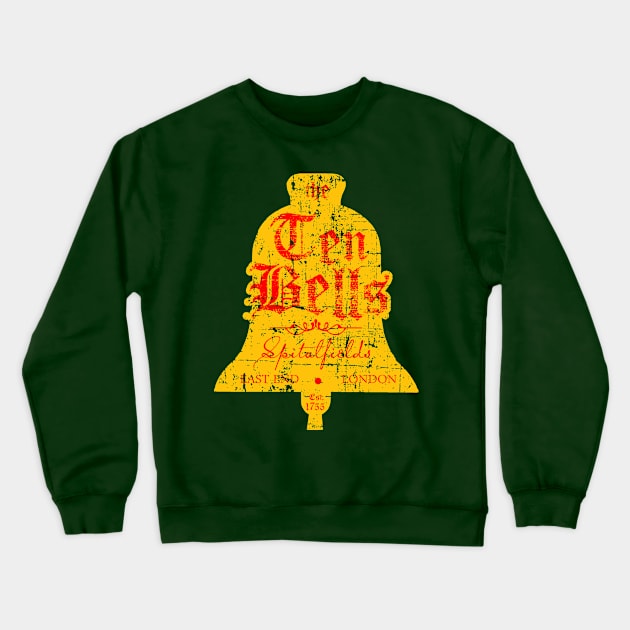 The Ten Bells from the movie From Hell -- Jack the Ripper Crewneck Sweatshirt by woodsman